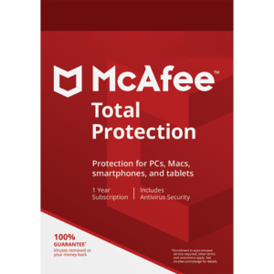 McAfee Total Protection - 1-Year / 5-Devices